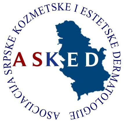 logo asocijacije srpske kozmetske i estetske dermatologije